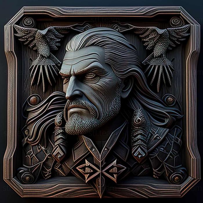 3D model The Witcher Adventure Game game (STL)